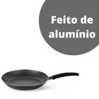 Frigideira Francesa Gourmet 55028 Preta 28cm - Multiflon