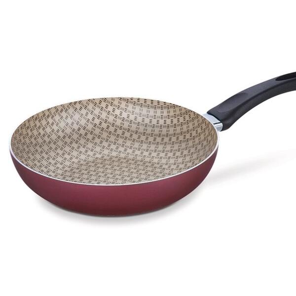 Frigideira Funda 28cm 3 3l Paris Vermelho Alu Com Revestiment