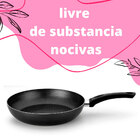 Frigideira Funda Antiaderente 26 Cm Cinza Gourmet Multiflon 5