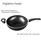 Frigideira Funda Antiaderente Work Grafite 4,4l Eirilar
