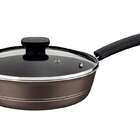 Frigideira Funda Com Tampa Sicília Avelã 24 Cm 2 5 L Tramonti