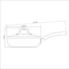 Frigideira Funda Tramontina Mônaco Induction Alumínio Revesti