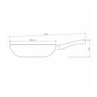 Frigideira Funda Tramontina Paris 24cm 2,2l Com Antiaderente