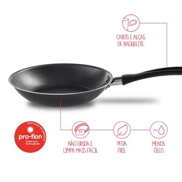 Frigideira Garlic Ø 20 X 4 Cm 0 8 L Brinox 20 X 4cm 0 8l Graf