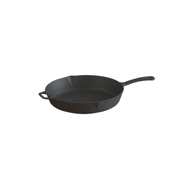 Frigideira Gourmet Ferro Fundido Cabo Ferro Sem Tampa 14cm