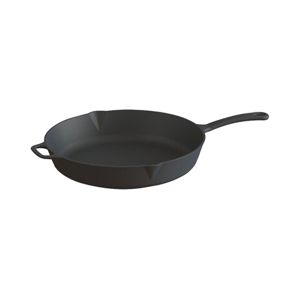 Frigideira Gourmet Ferro Fundido Cabo Ferro Sem Tampa 14cm