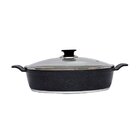 Frigideira Granito Preto Gourmet Antiaderente Javali Aa 30cm