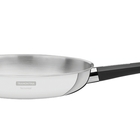 Frigideira Grano Baquelite Em Aco Inox Com Corpo Triplo E Cab