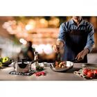 Frigideira Grano Baquelite Em Aço Inox Com Corpo Triplo E Cab