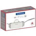 Frigideira Grano Em Aco Inox Com Corpo Triplo Com Tampa E Cab