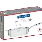 Frigideira Grano Em Aco Inox Com Corpo Triplo Com Tampa E Cab