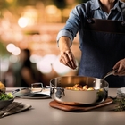 Frigideira Grano Em Aco Inox Com Corpo Triplo Com Tampa E Cab