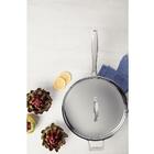 Frigideira Grano Em Aco Inox Com Corpo Triplo Com Tampa E Cab