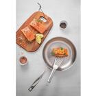 Frigideira Grano Em Aco Inox Com Corpo Triplo E Cabo 26 Cm 2,