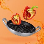 Frigideira Grill Antiaderente 32 Cm Preto Profissional Multif