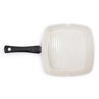 Frigideira Grill Quadrada Revestimento Cerâmico Vermelho 28 C