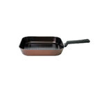 Frigideira Grill Reverse 28cm Indução Marrom