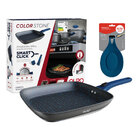 Frigideira Grill Smart Click Indução Cerâmica Antiaderente Ca