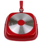 Frigideira Grill Vermelho