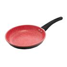 Frigideira Indução Em Alumínio E Revestimento Vermelha 20cm