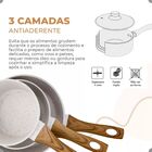 Frigideira Indução Revestimento Cerâmica Style Cook Mármol 24