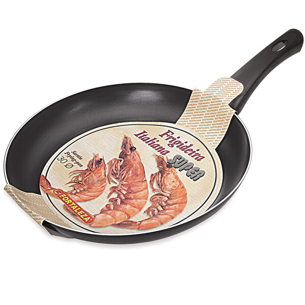 Frigideira Italiana Antiaderente Nr 32 Preta Fortaleza