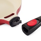 Frigideira Le Cook Red 28cm 2 4l Com Cabo Destacavel Lc1848