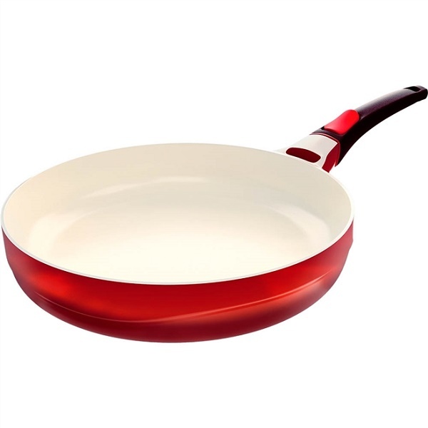 Frigideira Le Cook Red 28cm 2 4l Com Cabo Destacavel Lc1848
