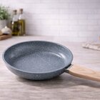 Frigideira Max Chefe Wood 20cm - Cinza