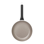 Frigideira Milazzo Alumínio Antiaderente 24 Cm Amêndoa Tramon