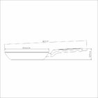 Frigideira Milazzo Alumínio Antiaderente 24 Cm Amêndoa Tramon