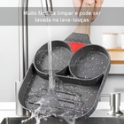 Frigideira Multiuso 3 Em 1 De Alumínio Antiaderente Ultra Res