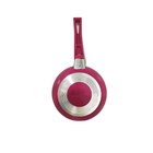 Frigideira Ovo 14cm Revestimento Cerâmico Rosa