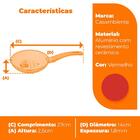 Frigideira Ovo 14cm Revestimento Cerâmico Rosa