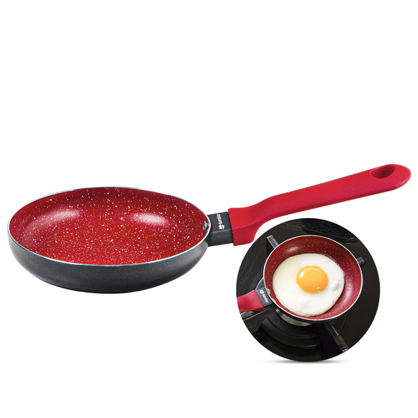 Frigideira Ovo Cerâmica Antiaderente N14 Red Marble Duralar