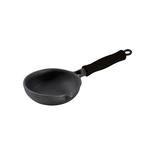 Frigideira P/ovos Ferro Fundido Cabo Silicone Preta 15cm