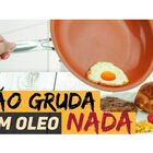 Frigideira Panela 24cm Revest Titanio Não Gruda Sem Oleo