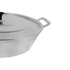 Frigideira Panela Alça De Alumínio Fundido Polida 26cm