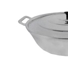 Frigideira Panela Alça De Alumínio Fundido Polida 40cm