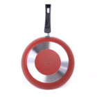 Frigideira Panela Antiaderente 24cm Alumínio - Vermelho