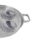 Frigideira Panela Com Alça Alumínio Polida Frita 4 Ovos