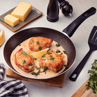 Frigideira Tramontina Paris Alumínio Revestimento Interno e Externo Antiaderente Chumbo com Espátula de Nylon 18cm