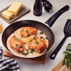 Frigideira Tramontina Paris Alumínio Revestimento Interno e Externo Antiaderente Chumbo com Espátula de Nylon 24cm