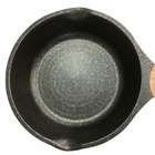 Frigideira Pó De Mármore Antiaderente 20cm C/ Espátula De Bam