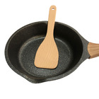 Frigideira Pó De Mármore Antiaderente 24cm C/ Espátula De Bam