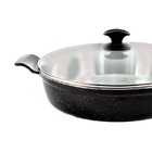 Frigideira Preto Liso Alumínio Fundido Usinado Javaliaa 30cm