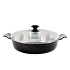 Frigideira Preto Liso Alumínio Fundido Usinado Javaliaa 30cm