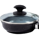 Frigideira Preto Liso Antiaderente Em Cerâmica Javalicb 24cm