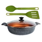 Frigideira Preto Teflon Antiaderente Gold Talher 04 Aa 30cm