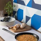 Frigideira Professional Rasa Em Aco Inox Fundo Triplo Em Anti